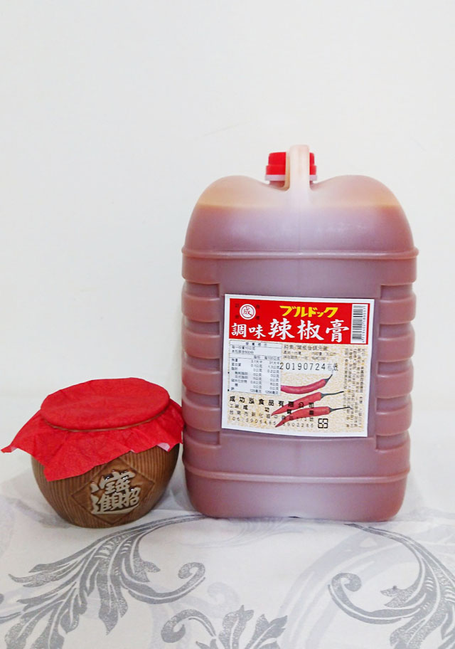 成功-調味辣椒膏5公斤x4桶